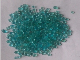 Turquoise Blue Aquarium Glass Beads