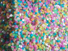 Luminous Stones Fluorescent Aquarium Pebbles