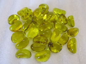 Aquarium Yellow Glass Beans