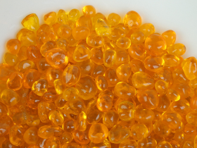 Golden Glass Jewels Beads for Aquarium