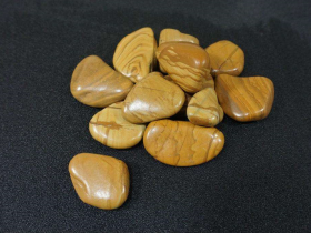 Polished Wood Vein Pebbles