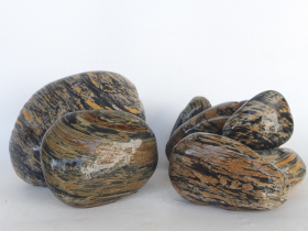 Ink Painting Rock for Aquarium